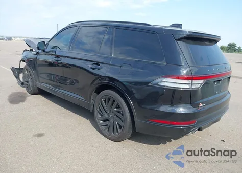 2025 Lincoln Aviator Black Label из США, поврежденный, VIN 5LM5J9XCXSGL01577
